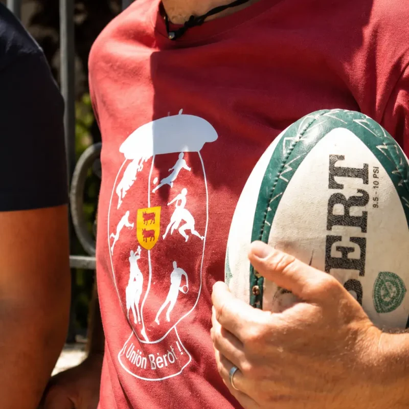 Tee-shirt Ballon de rugby Beròi