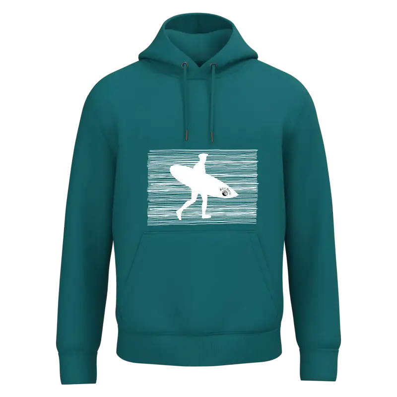 Sweat capuche Le surfeur Beròi