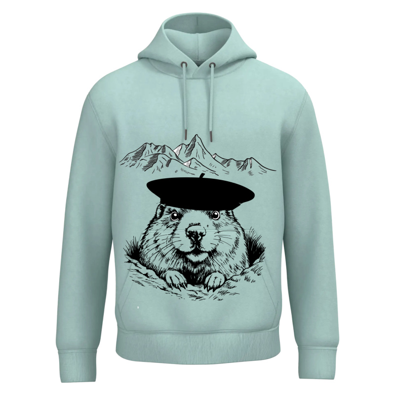 Sweat capuche La marmotte Beròi